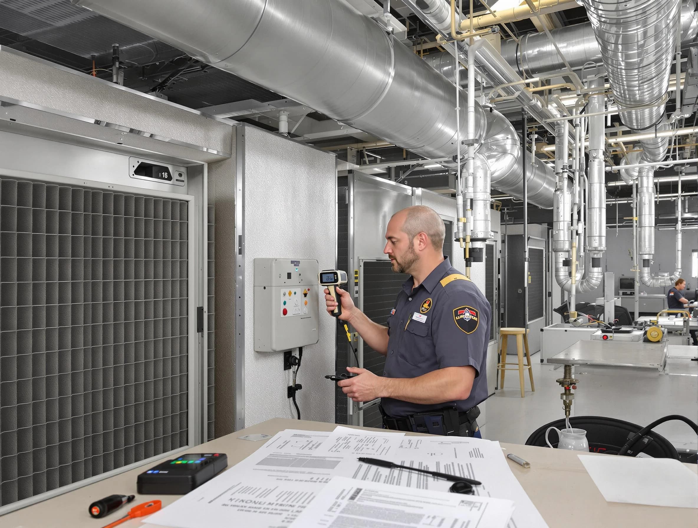 Professional filter system inspection by Roswell Air Duct Cleaning in Roswell