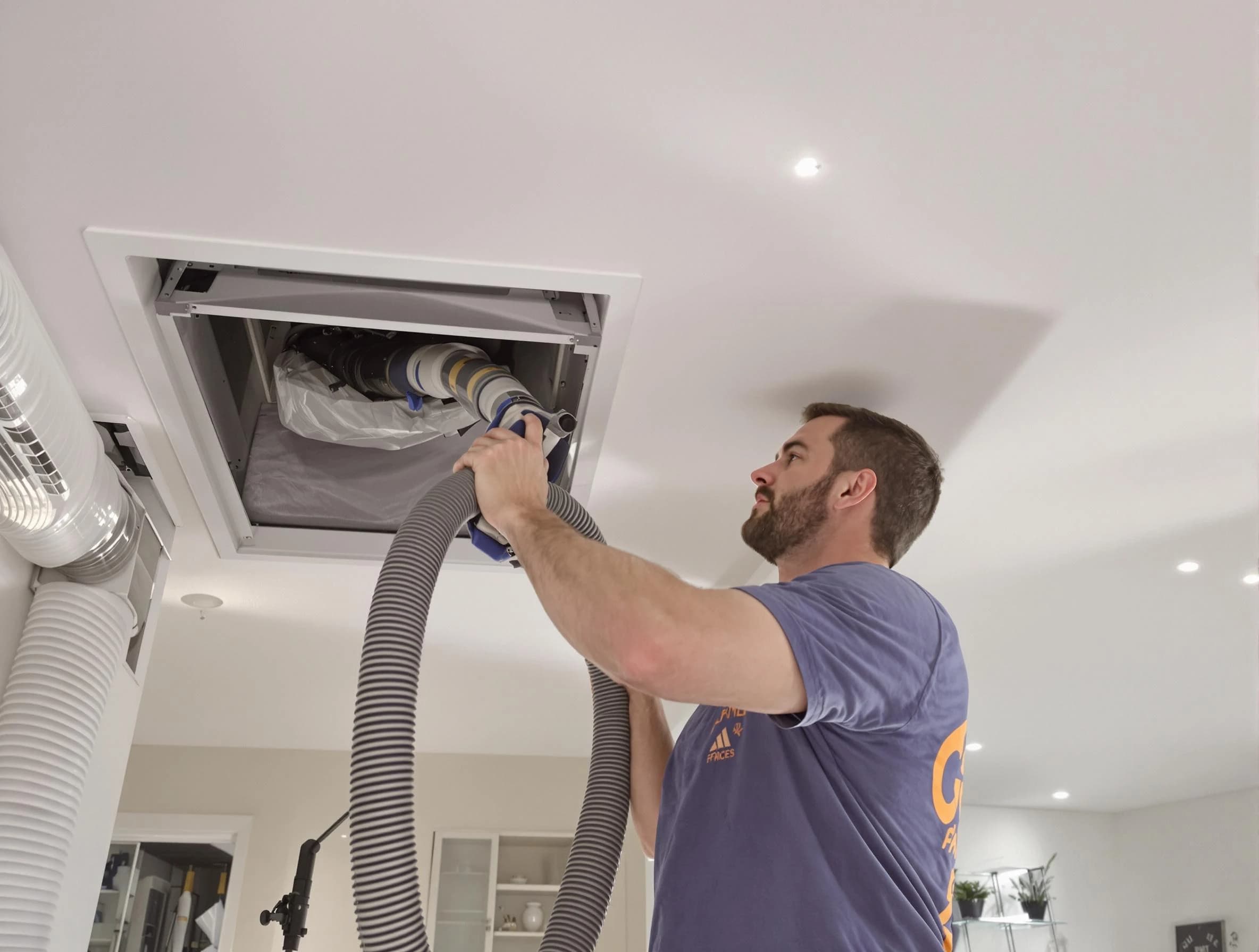 Precision indoor duct cleaning by Roswell Air Duct Cleaning in Roswell