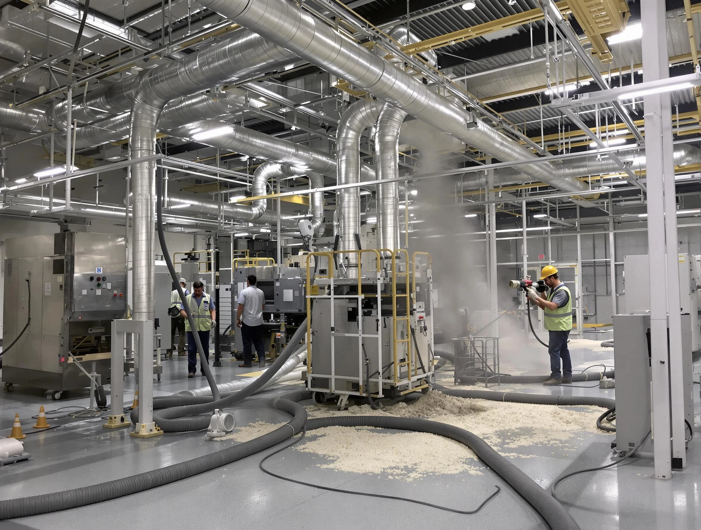 Heavy-duty industrial duct cleaning by Roswell Air Duct Cleaning in Roswell