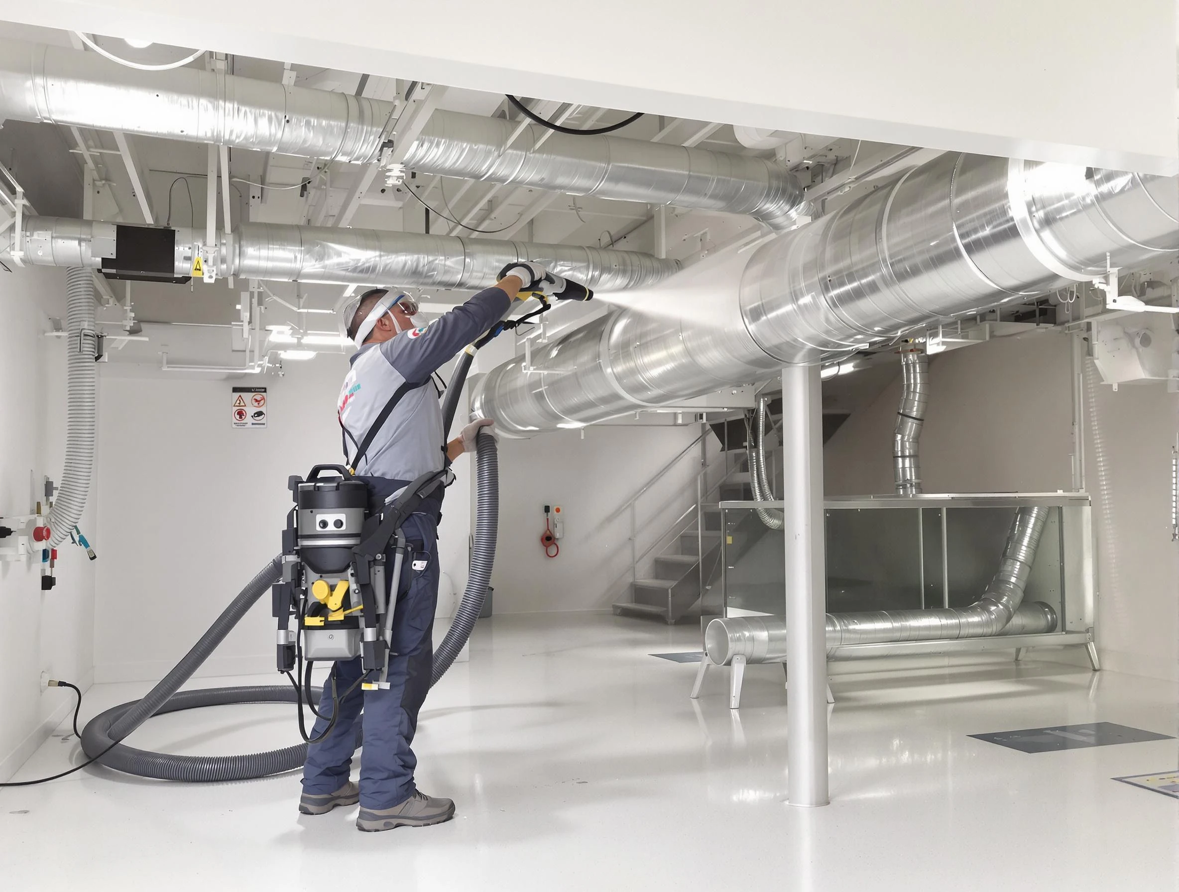 Professional central duct cleaning by Roswell Air Duct Cleaning in Roswell