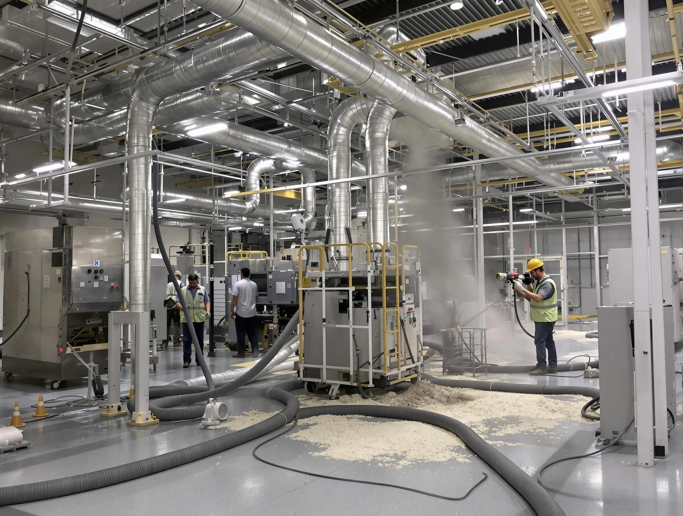 Heavy-duty industrial duct cleaning by Roswell Air Duct Cleaning in Roswell